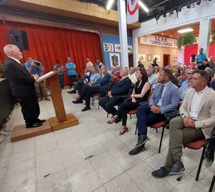 Momento del acto inaugural.