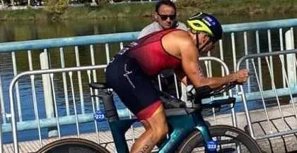 Lionel Morales en el Campeonato del Mundo 2023.