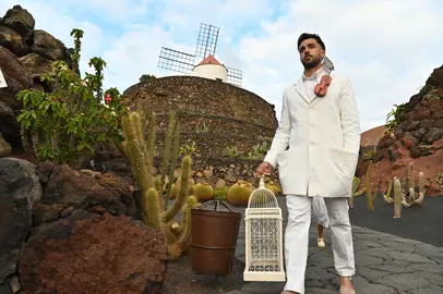 Desfile Retopía en el Jardín de Cáctus.