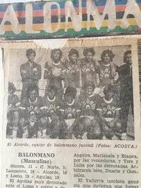 Primeras ligas de balonmano en Lanzarote.