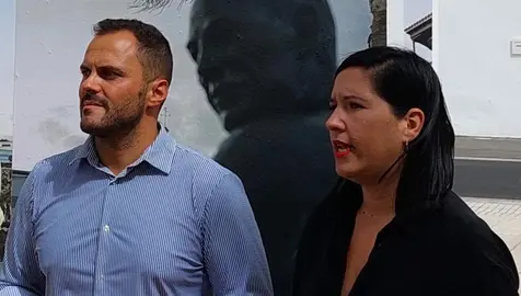 Yonathan de León y Abigail González.