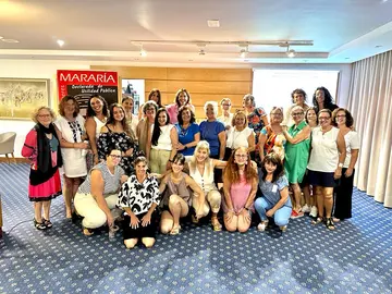Foto de familia de las jornadas de Mararía.