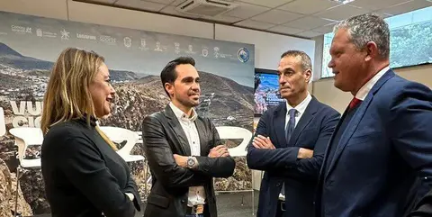 Presentación en el CSD de la I Vuelta Ciclista a Lanzarote.