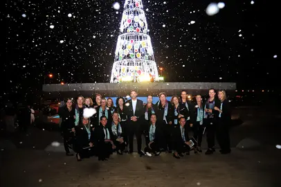 Encendido navideño del Cabildo.