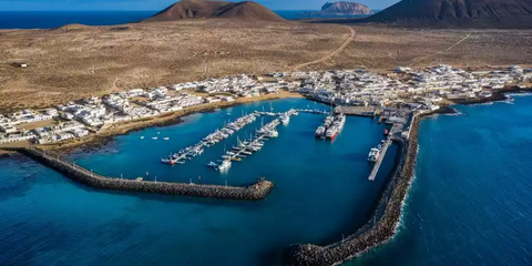 Puerto de Caleta del Sebo.