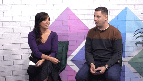 Maite Pozo y Adrián Villalba