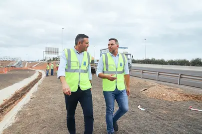 El presidente, Oswaldo Betancort, y el vicepresidente, Jacobo Medina.
