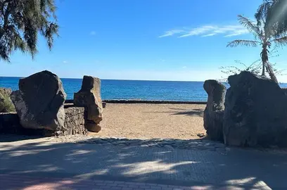 Playa Bastián en Costa Teguise.