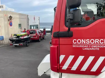 Rescata de Emergencias en La Santa.