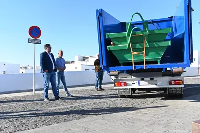 Nuevo vehículo San Bartolomé.