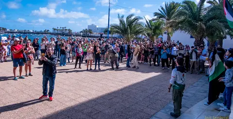 Concentración por Palestina.