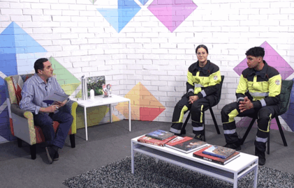 Sara González y Aimán González de Boluntis