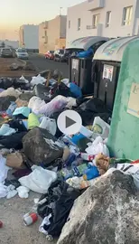 Basura en Argana Alta.