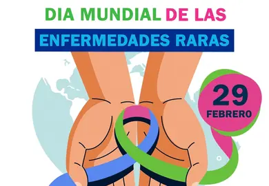 Cartel Enfermedades Raras 2024.