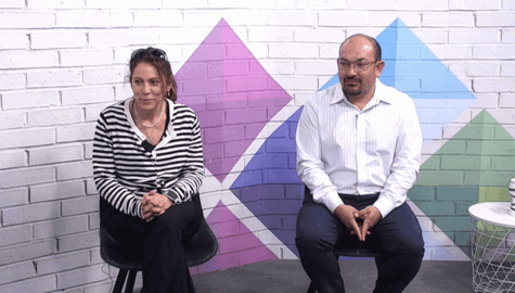 María Sabalich y David Acosta