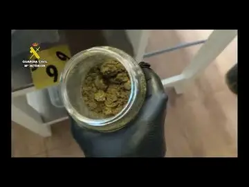 Detenido por tráfico de drogas.
