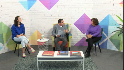 Keyla Hernández, Domingo Rivero y Nieves Rosa Hernández