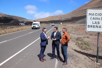 Visita a la carretera de Maciot.