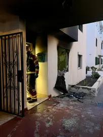 Incendio de una vivienda en Arrecife.