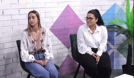 Leticia Díaz y Patricia Brito