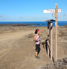 Sendero de Lanzarote.