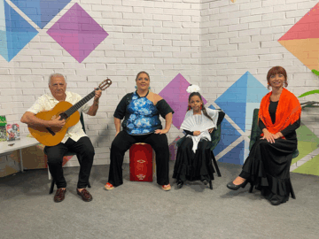 Miguel González, Conchi Ritore, Triana Alba y Ángela Ramos