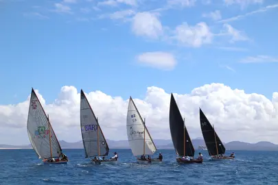 Copa Vela Latina Sur. Imagen de archivo.