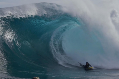 Lucas Herrero en Tasmania.