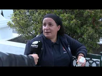 Vecinas y vecinos de Haría al límite con los cortes de agua.