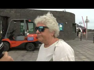 Turistas La Graciosa.