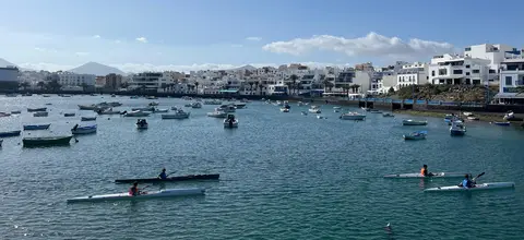 Zona del Charco de San Ginés con una variada oferta gastronómica.