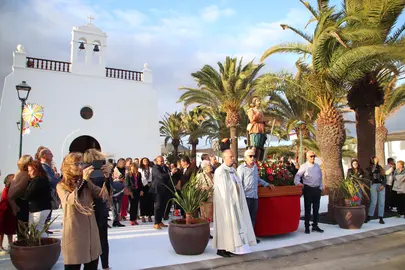 Procesión fiestas de Uga 2024.