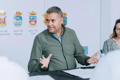 El consejero en el pleno del Consorcio.