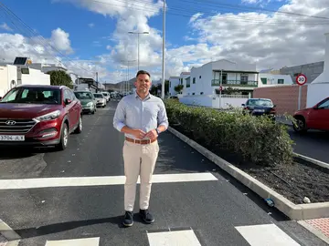 Jacobo Medina en la calle Mástil.