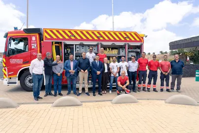 Nuevo camión bomberos.