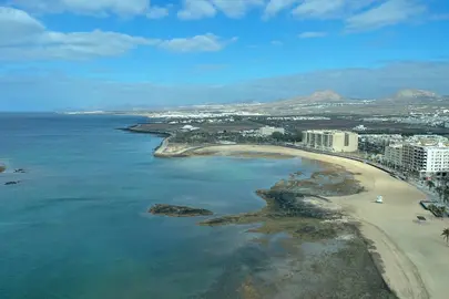 Vista de la ciudad de Arrecife
