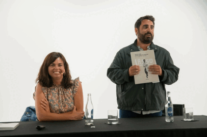 Arminda Arteta y Fabio Carreiro