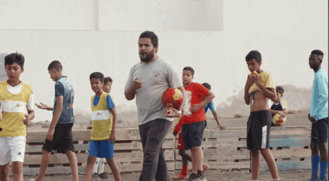 Un momento del cortometraje