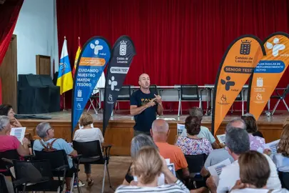 Un momento de las charlas