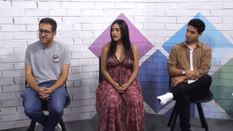 Daniel Moisés Pérez, Lorena Murcia y Bryan Saltos