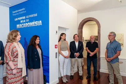 Inauguración de 'Las puertas de la Macaronesia', en Madeira.
