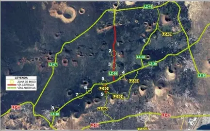 Corte Carreteras Wine Run.