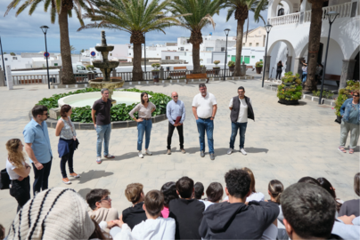 Visita IES San Bartolomé al Ayuntamiento.