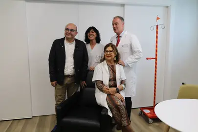 Momento de la entrega.