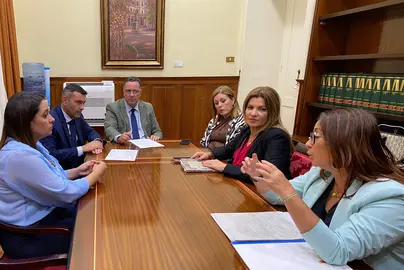 Reunión Educación en Parlamento (FP Lanzarote).