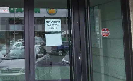 Puerta de la Seguridad Social. Imagen: PP Lanzarote.