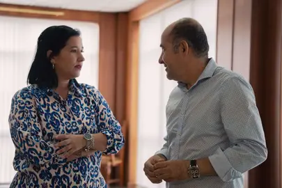 Abigail González e Ismael Curbelo