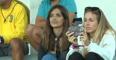 Sara Carbonero en el Agapito Reyes Viera.