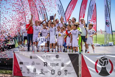 Real Madrid en la Lanzarote International Cup.