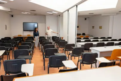 Nueva sala de la Biblioteca Insular.